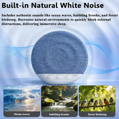 Mini Sleeping Bluetooth Speaker Nature Sound White Noise Soundbar Wireless MP3 Music Player Ultra Thin Timed Shutdown Audio Pla